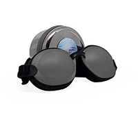 Tranquileyes Mini Sleep Mask for Nighttime Dry Eye Relief (Charcoal)