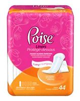 Poise Pantyliner Super Abs, Xtra Coverage,44/Pk