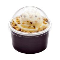 200-CT Disposable Clear Dome Lid for 12-OZ Coppetta Extra Large Hot and Cold To Go Cups: Perfect for Cafes - Eco-Friendly Recyclable Plastic Ice Cream Cup Lid - Restaurantware