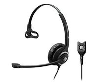 Sennheiser SC 230 Headset - Mono - Black - Wired - 180 Ohm - - Over-The-Head - Binaural - Supra-aural - Noise Cancelling Microphone (153811A)