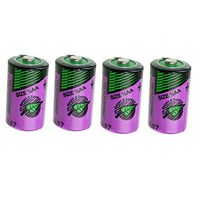 Hi-Capacity TADIRAN ER14250 TL-5902 SL350/750 TL-2150 1/2AA 3.6V Batteries for PLC US Stock (Pack of 4)
