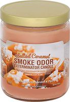 Smoke Odor Exterminator 13oz Jar Candles (Salted Caramel, 1), 13 oz