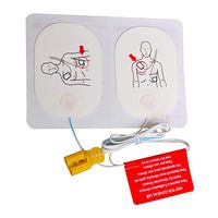 1 Pair Training Electrode Pads for The AED Trainer Adult Training Replacement Pads for AED Trainer
