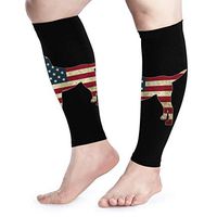 GmCslve Lab Dog Bumper Calf Compression Sleeve Leg Performance Support Shin Splint Calf Pain Relief