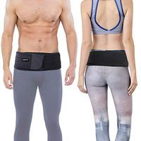 Si Belt for Women and Men - Sacroiliac Belt, Stabilize SI Joint | Relieve Sciatic, Pelvic, Lower Back and Leg Pain, Anti-Slip & Pilling-Resistant & Breathable (Black/Regular）