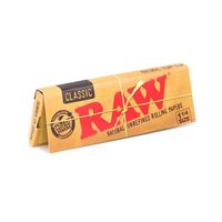 RAW Natural Papers 1 1/4 32 Leaves(Single) UNFLAVORED Flavor Pack of 1