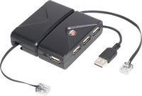 Targus Travel USB 2.0 4-Port Hub with Ethernet Cable (ACH77US)