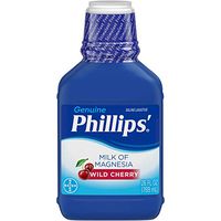 Phillips' Wild Cherry Milk of Magnesia Liquid, 26 Fl Oz (Pack of 6)