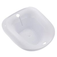 Sitz Bath Over The Toilet Perineal Soaking Bath, Hemorrhoidal Relief, Pregnant Women, The Elderly, White