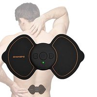 Wireless Tens Unit [FDA Approved] Accupoint Compact Small Rechargeable Tens Unit for Back Pain Relief / Mini EMS Massager Machine / Electrical Muscles Stimulation Unit (SP1802)