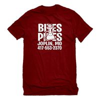 Mens Fat Hookah Large Red T-Shirt