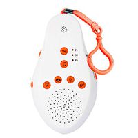 White Noise Machine, ABS Environmental Protection Material Baby Bed Bell Sleeper, Home Travel Intelligent Voice Control Sleep Aid