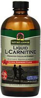 Nature's Answer Liquid L-Carnitine Raspberry flavor 1200 mg 16-Fluid Ounces Cellular Energy Dietary Supplement
