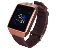 Bluetooth Smart Watch Touchscreen with Camera, TechFaith G12 Unlocked Watch Cell Phone with Sim Card Slot, Smart Wrist Watch, Smartwatch for Android Samsung IOS iPhone Smartphones (Gold)