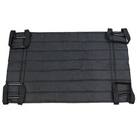 zinnor Durable Transfer Bed Boards with 4 Handles for Lifting, Transfers, Turning, and Repositioning Patients Reusable Washable Oxford Fabric Black