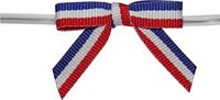 BAYWIND LTD; 1.75" Patriotic Twist Tie Bows- 50pc