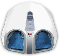Miko Shiatsu Foot Massager Machine with Heat, Air Compression, Kneading Massage, and Rolling Therapy - Relieve Plantar Fasciitis, Feet Pain, Neuropathy, Tired Muscles and Improve Circulation