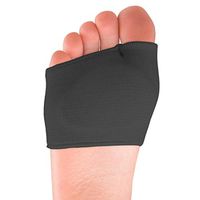 Metatarsal Sleeve Pads,Ball of Foot Cushions with Soft Gel,Fabric Forefoot Compression Socks,Half Bunion Sleeves Great for Mortons Neuroma,Metatarsal and Forefoot Pain Relief,for Men and Women.