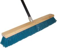 DQB Industries 09961 Polypropylene 24-Inch Floor Sweep Push Broom with 60-Inch Handle