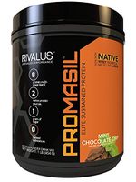 Rivalus Promasil Protein, Mint Chocolate Chip, 1lb - 8-Source Protein Blend Including Native Whey Isolate, Native Micellar Casein, Egg, Sustained Delivery, Clean Nutrition Profile, No Banned Substan