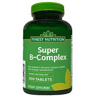 Finest Nutrition Vitamin B Complex 500mg 200 Tablets