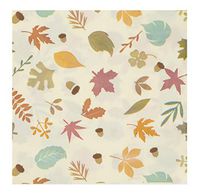 Cocktail Napkins - 150-Pack Luncheon Napkins, Disposable Paper Napkins Thanksgiving Dinner Party Supplies, 2-Ply, Autumn Leaves Design, Unfolded 13 x 13 Inches, Folded 6.5 x 6.5 Inches