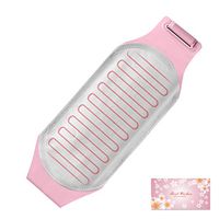 FAHUA Portable Heating Pad for Cramps, Professional Electric Far Infrared USB Warming Belt for Waist, Lower Back Pain Relief(Grey)