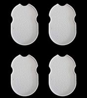4-Pack Electrode Pads Holders - Electrodes Patches ABS Plastic Board for Electronic Digital Massager TENS Unit Pads & Lead Wire Storage