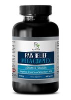 Pain Relief Essential Oil - Pain Relief MEGA Complex 610MG - holy Basil Seeds - 1 Bottle (60 Capsules)