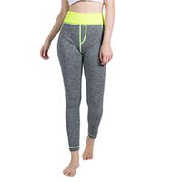 Women Yoga Pants, Neartime Patchwork False Pocket Gym Leggings Running Fitness Athletic Soft Trouser (M, Yellow)