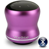 Vibe-Tribe Mamba Orchid Purple: 18Watt Bluetooth Vibration Speaker - Touch Panel - Hands Free Calls - Daisy Chain