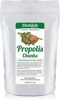 Stakich Bee Propolis Chunks - Pure, Raw, Natural - 4 Ounce