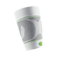 Bauerfeind Sports Compression Upper Leg Sleeves (1 Pair) - Thigh & HamstringCompression for Improved Blood Circulation & Recovery - Thigh Wrap for Quad Support (White, Large/X-Long)