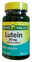 Spring Valley - Lutein 20 mg, 90 Softgels