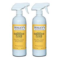 Begley's Best Earth Responsible Natural Plant-Based Hardwood Floor Cleaner, Fresh Citrus Scent, 24 oz, 2 Pack