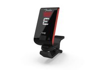 Fender Original Clip-On Tuner for Electric Guitar, Bass Guitar, Mandolin, Ukulele, Violin, and Banjo - Fiesta Red