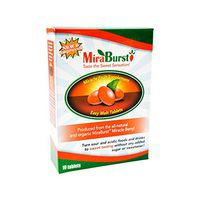MiraBurst Easy-Melt Miracle Berry Tablets (10 Count), Turns Sour and Acidic Food Sweet, Made from Naturally Grown, Non-GMO Miracle Fruit