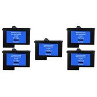 Amsahr 7Y743 Dell 7Y743, A940 AllIn1 Remanufactured Replacement Cartridges 5-Pack, Black
