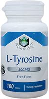L-Tyrosine 500 Mg Free Form 100 Sol-U-Tabs