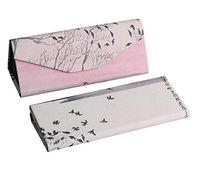 Foldable PU Leather Eyeglass Case Glasses Storage Case Protective Case for Glasses - 08