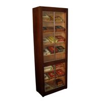 Best Humidors - Super Tower 100% Cigar Cabinet Humidor - 100% Cedar 26" X 72" X 12.5" - Made in USA - FREE SHIPPING