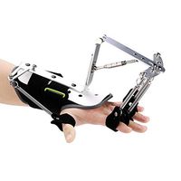 HYRL Finger Wrist Orthotics Exerciser, Wrist Orthotics Rehabilitation Trainer Tendons Exercise Adjustable Finger Splint Protector for Stroke Hemiplegia