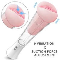 Aircraft Cūp Men Multiple Vibration Sexr's Machine Male Aūtomatic Mastūrbator Vacūūm Sūcking Telescopic Rotating Mastūrbation Cūp Vágǐna Pūssy Sexr's Toys for Men