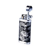 Pipe Lighter Hand-Made Butane Lighter Cool Dragon Design Gift/Collection