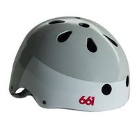 661 Dirt Lid Helmet (Gray, One Size) (CPSC) by SixSixOne
