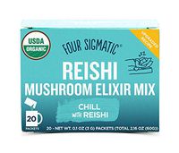 Four Sigmatic Reishi Mushroom Elixir, USDA Organic, chill and sleep, Vegan, Paleo, 20 Count