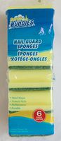 Scrub Buddies 6 Pack of Nail Guard Sponges