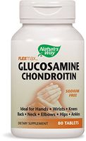 Nature's Way Flexmax Glucosamine Chondroitin Sodium Free, 80 Tablets