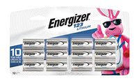 Energizer Lithium 123 Battery, 12-count