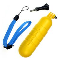 Cather Store Fashion New Floating Hand Grip Handle Mount Accessory with Screw For Gopro Hero 3+ 3 2 1 (Yellow)